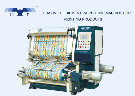 kwaliteit  Floating Roller System Inspection Rewinding Machine With Touch Screen fabriek