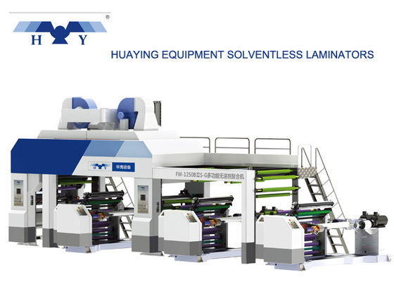 kwaliteit  PLC System Control Solventless Laminating Machine , Solventless Laminator fabriek