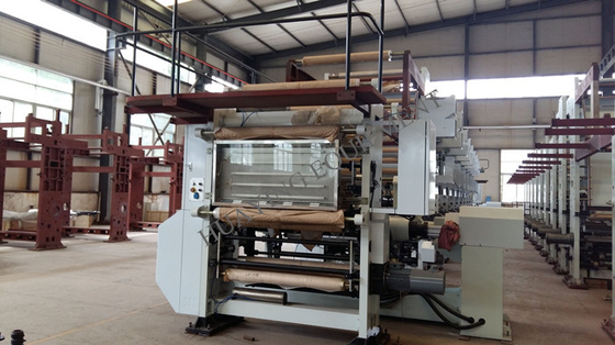 10 Machine van de kleuren Flexographic Druk met Servomotoraandrijving, de Machines van de Gravuredruk