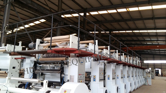 10 Machine van de kleuren Flexographic Druk met Servomotoraandrijving, de Machines van de Gravuredruk