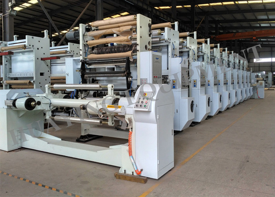 Chemisch-Gebaseerde Machine van de hoge snelheids de Plastic Druk/Shaftless Op basis van water